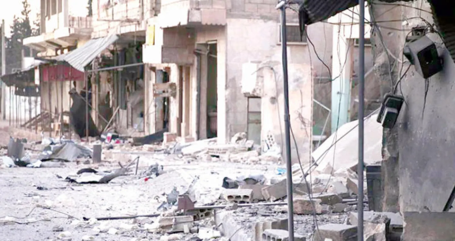 جرجناز بريف إدلب هُجرت بالكامل بسبب قصف الطيران الكثيف على المنطقة (مركز المعرة الإعلامي)