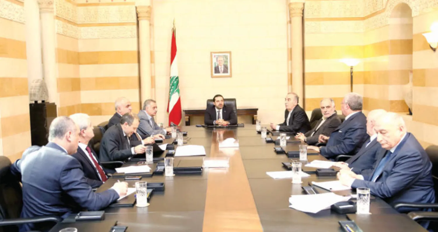 الحريري يترأس اجتماعاً للحكومة (دالاتي ونهرا)