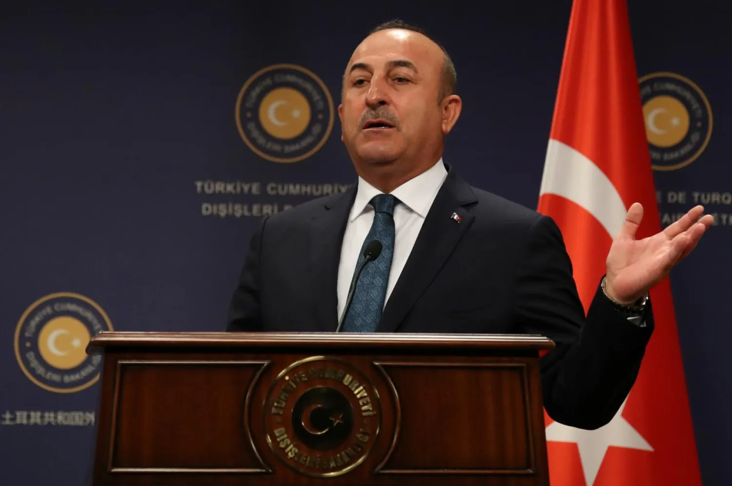 Turkish Foreign Minister Mevlut Cavusoglu. (Reuters)