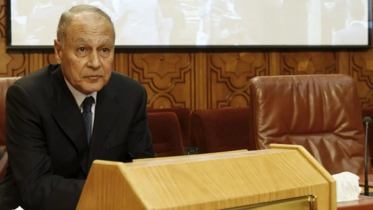 Arab League Secretary General Ahmed Aboul Gheit. Reuters