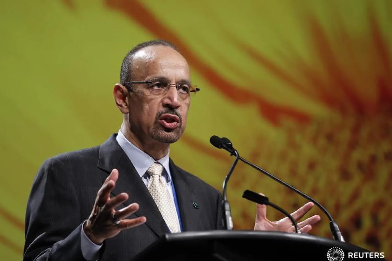 Saudi Minister of Energy, Industry and Mineral Resources Khalid Al-Falih. Reuters
