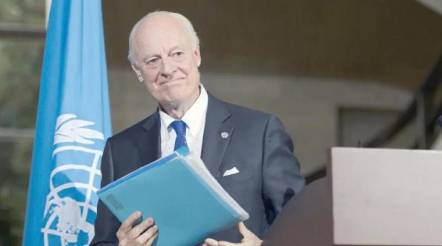 المبعوث الأممي إلى سوريا ستافان دي ميستورا (أ.ف.ب)