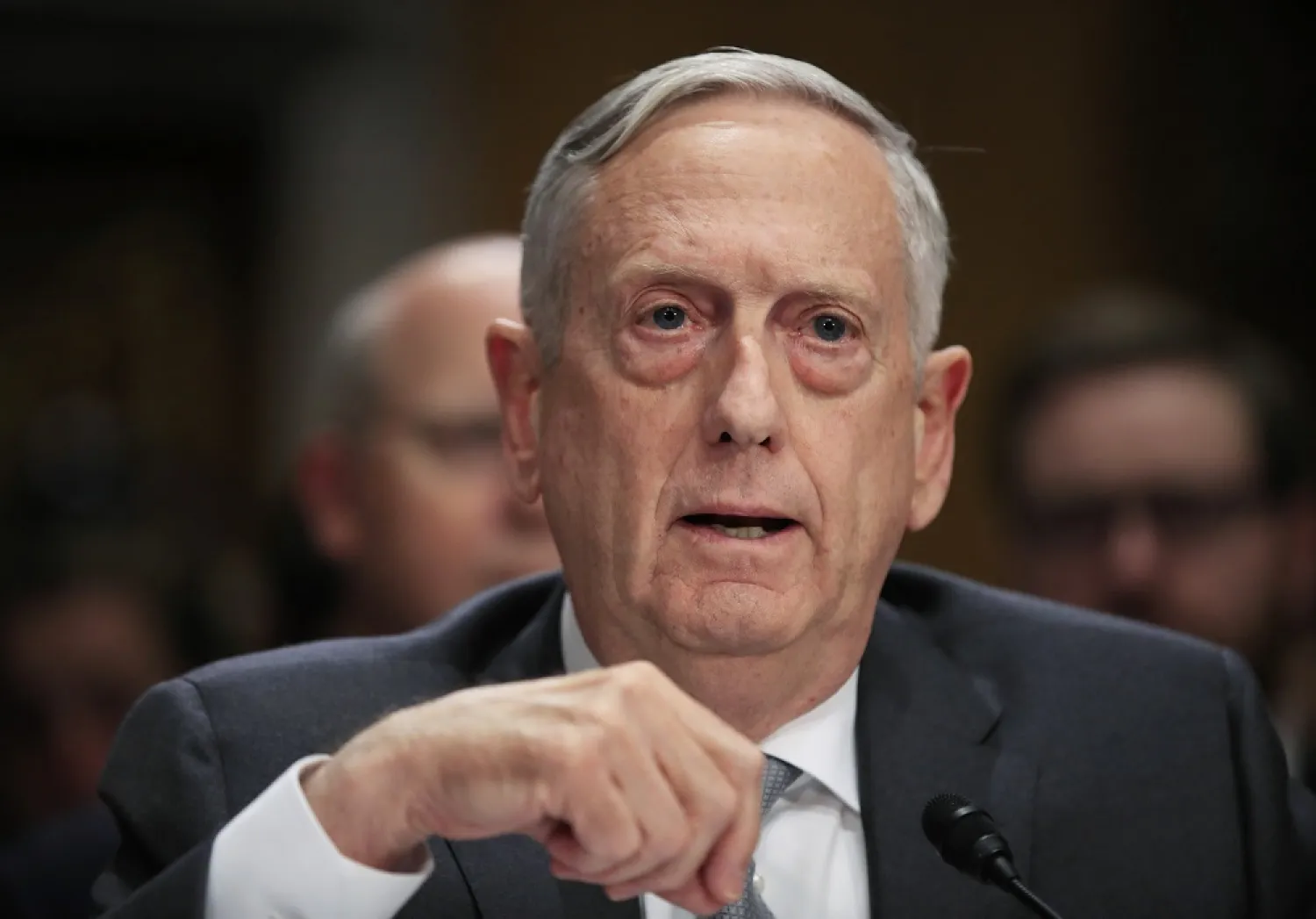 US Defense Secretary Jim Mattis. (AP)