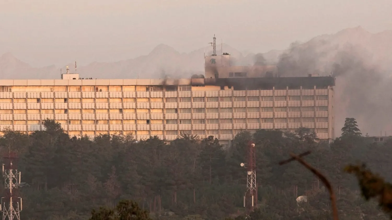 At least 22 people were killed in a Taliban attack at a Kabul hotel. (Reuters)