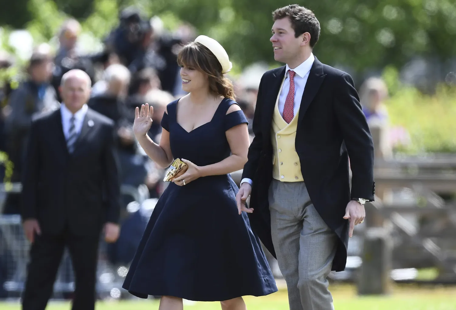 Britain's Princess Eugenie and her fiance Jack Brooksbank (File | AP)