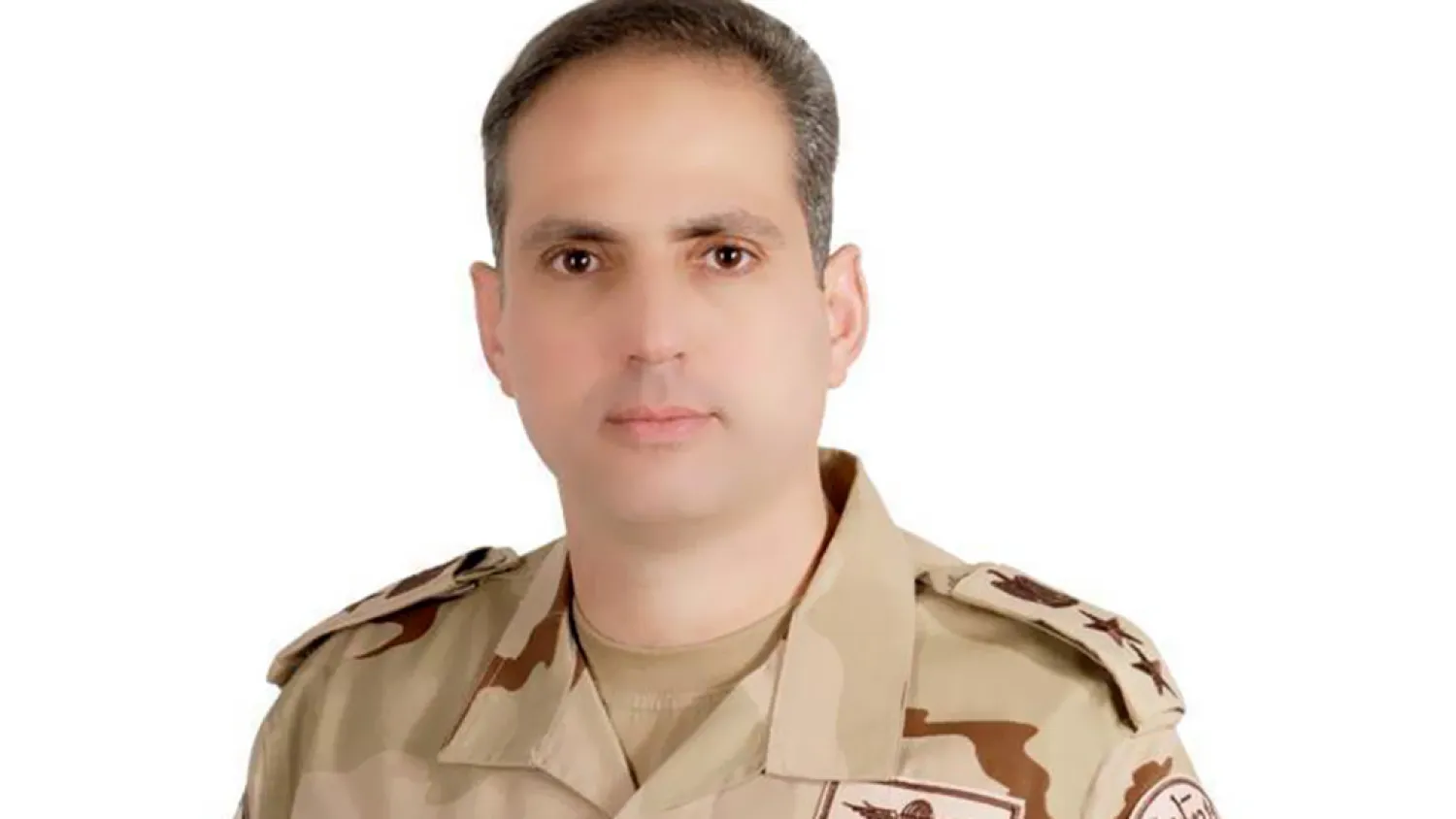 Official Spokesperson of the Egyptian Armed Forces Tamer al-Refai. Reuters