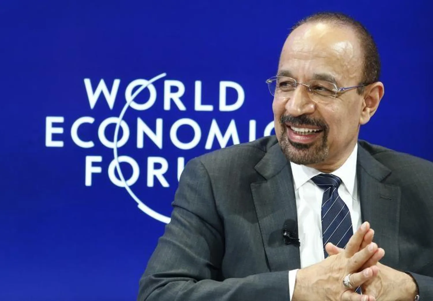 Khalid al-Falih Saudi energy minister attends the World Economic Forum (WEF) annual meeting in Davos, Switzerland January 19, 2017. REUTERS/Ruben Sprich
