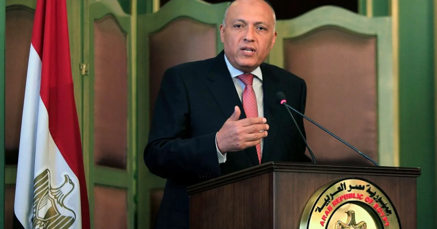 Egyptian Foreign Minister Sameh Shoukry. (Reuters)