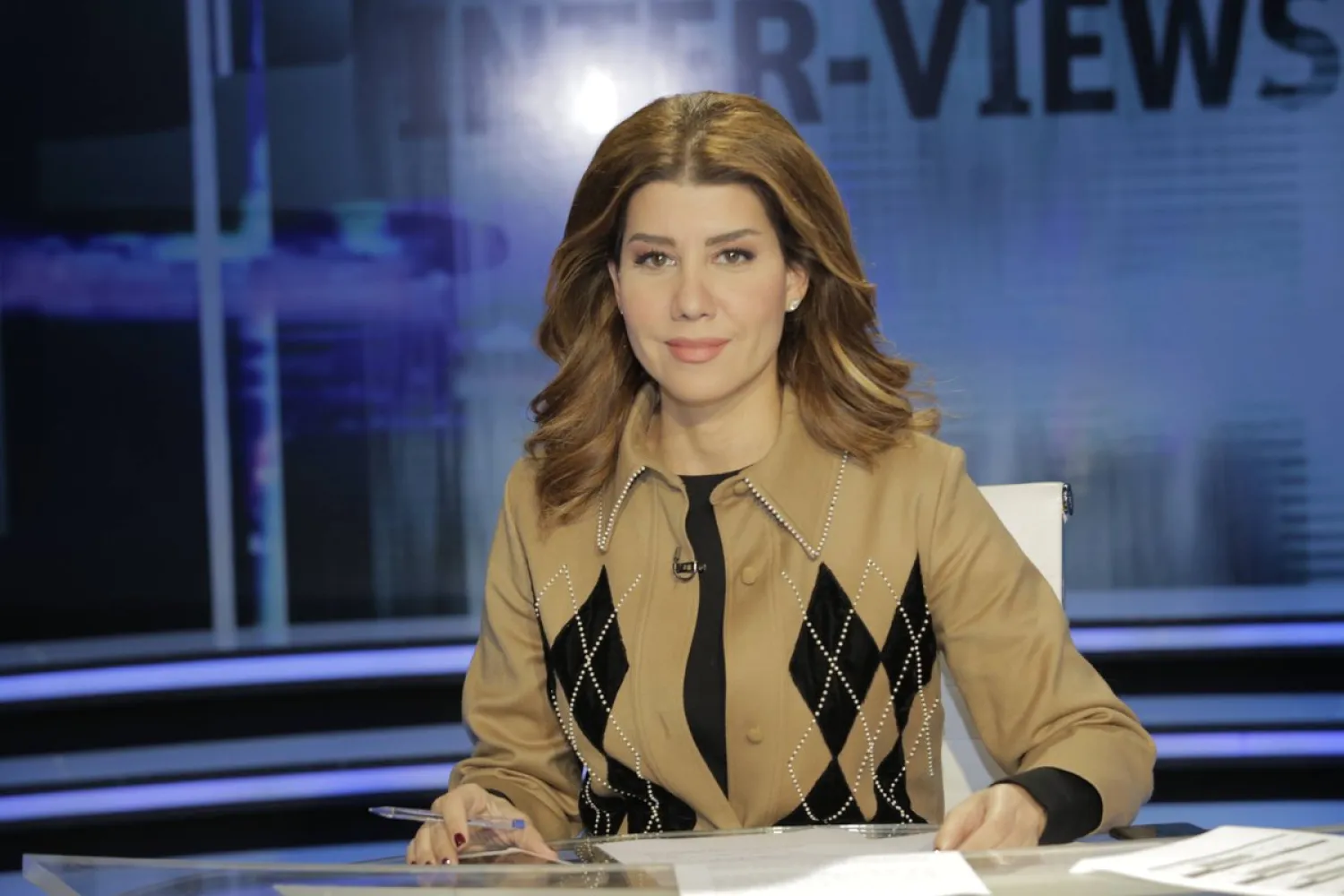  Lebanon’s TV host and journalist Paula Yaacoubian (Photo taken from Paula Yaacoubian’s Twitter Account)
