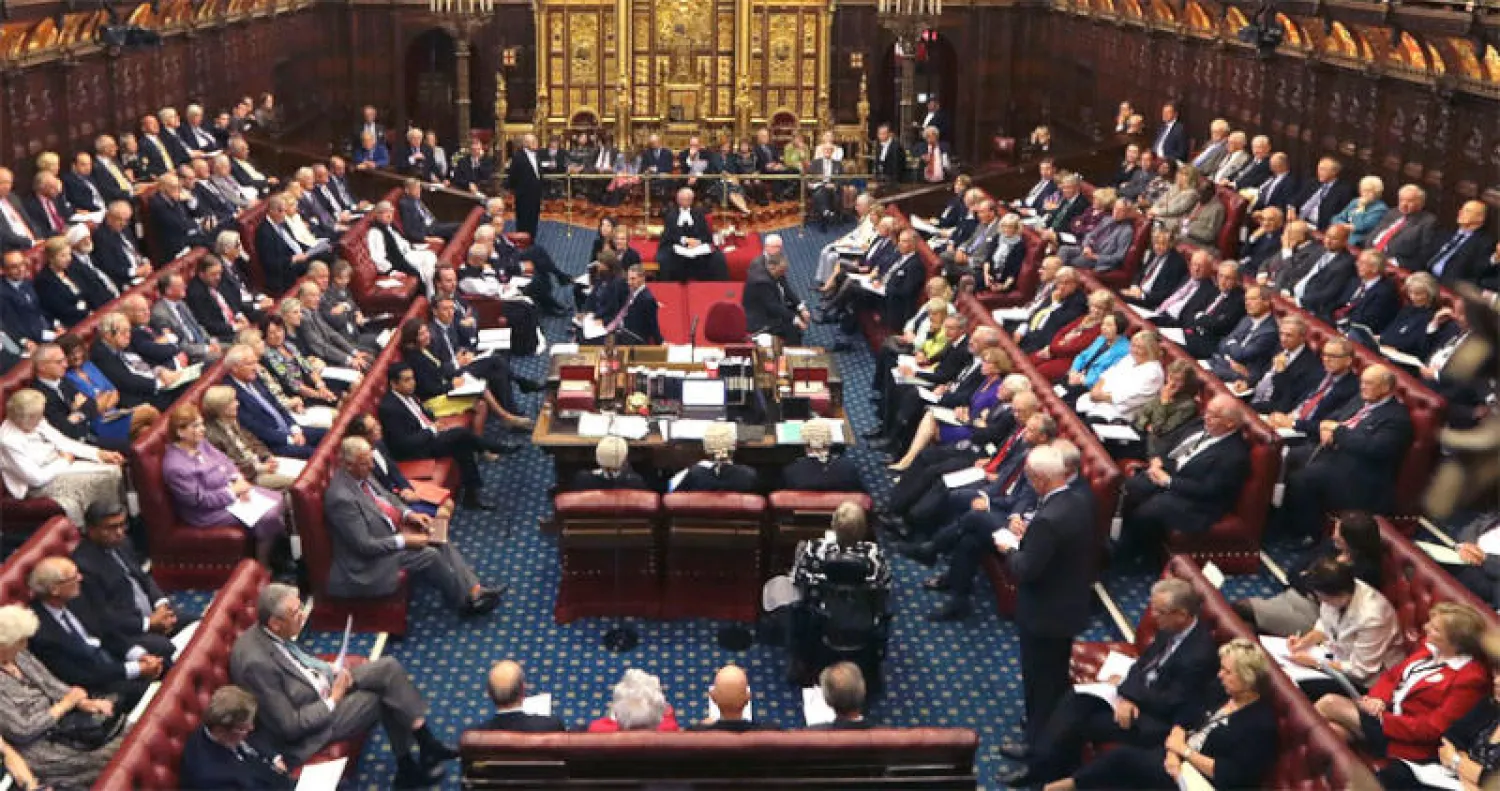 مجلس اللوردات البريطاني («الشرق الأوسط»)