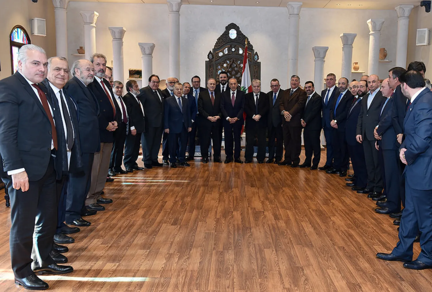 Berri receives Tuesday the consular corps at his Ain-el-Tineh residence/NNA