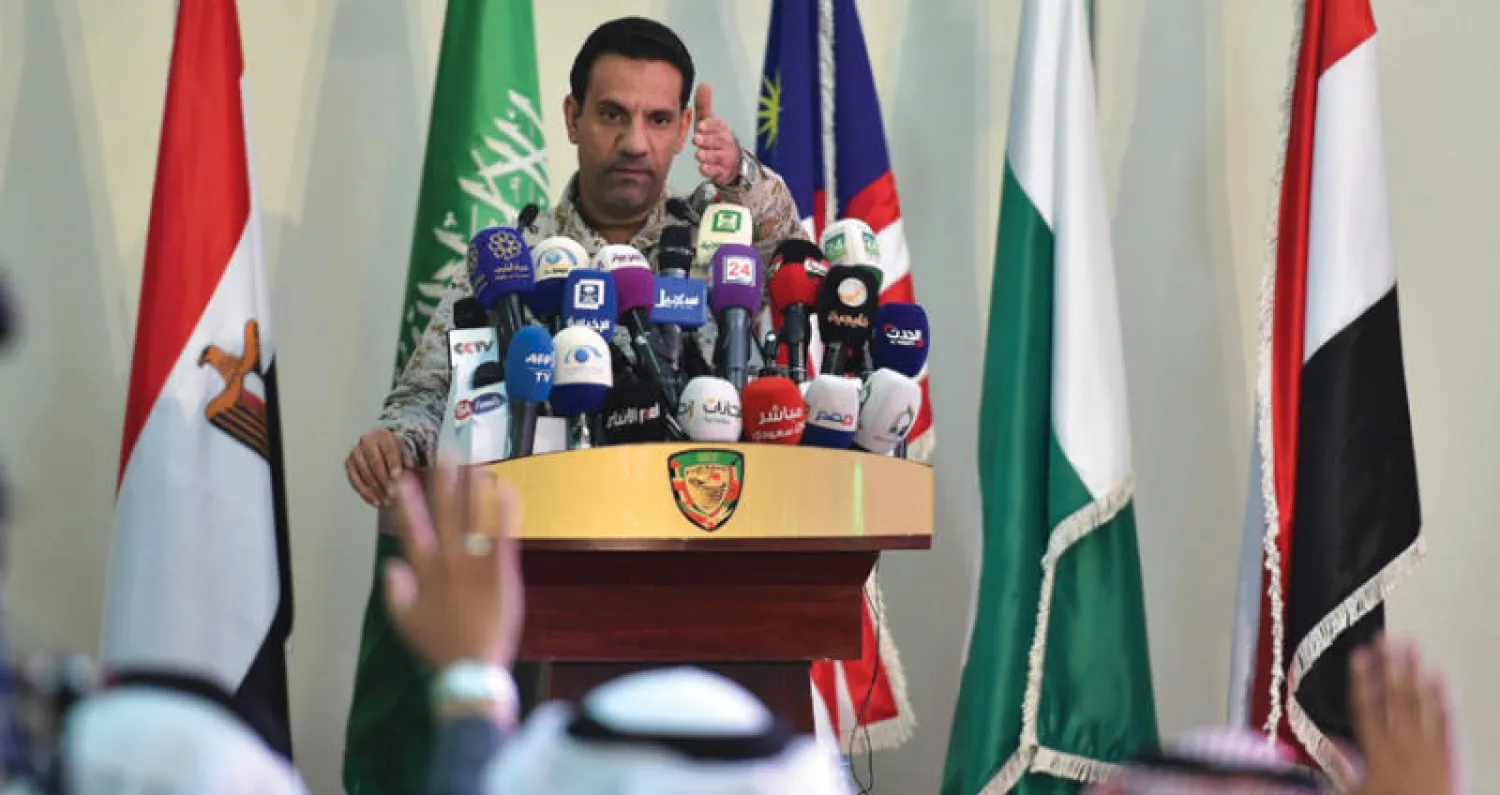 تركي المالكي خلال المؤتمر الصحافي في الرياض أمس (تصوير: خالد الخميس)