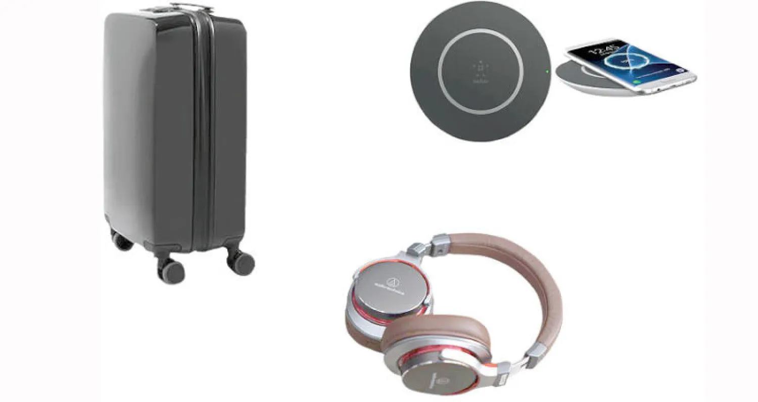 شاحن «بيلكين» اللاسلكي - سماعات «أوديو تكنيكا» - حقيبة رادن الذكية