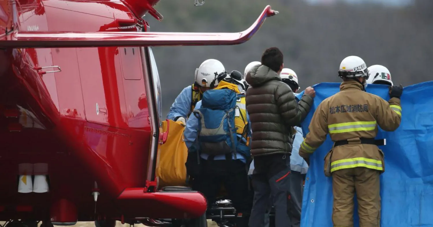 Two crew members were killed when a Japanese military helicopter crashed in Kanzaki, southwestern Japan. (AFP file photo)