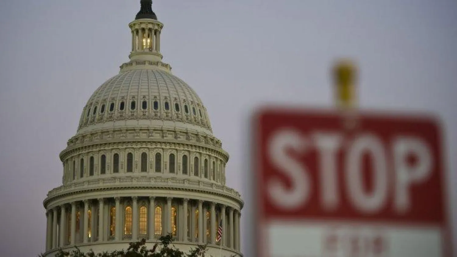 الحكومة الأميركية توقفت عن العمل لساعات (أ.ف.ب)