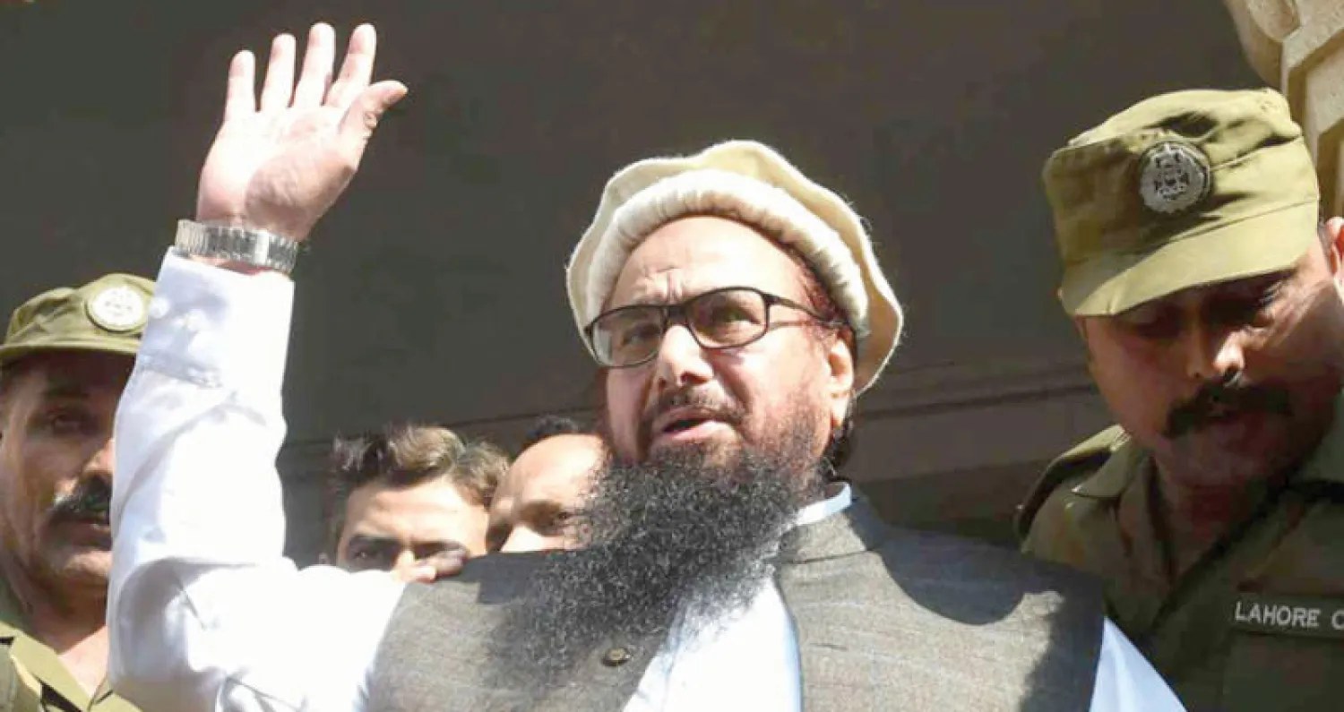 حافظ سعيد زعيم جماعة «الدعوة» مطلوب أميركياً (غيتي)