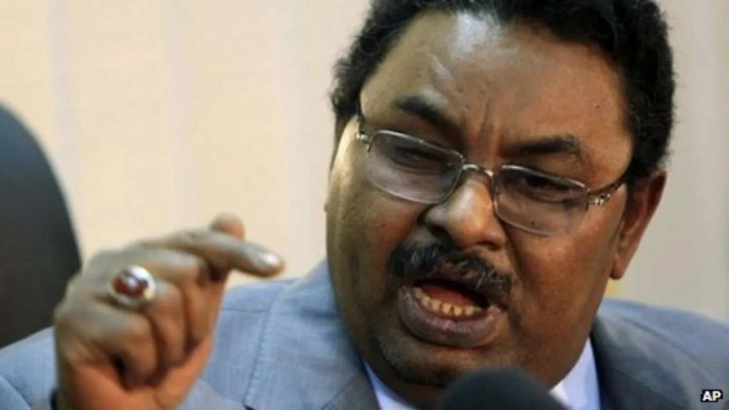 Sudan’s Salah Abdallah Mohammed Salih, aka Salah Gosh. (AP)