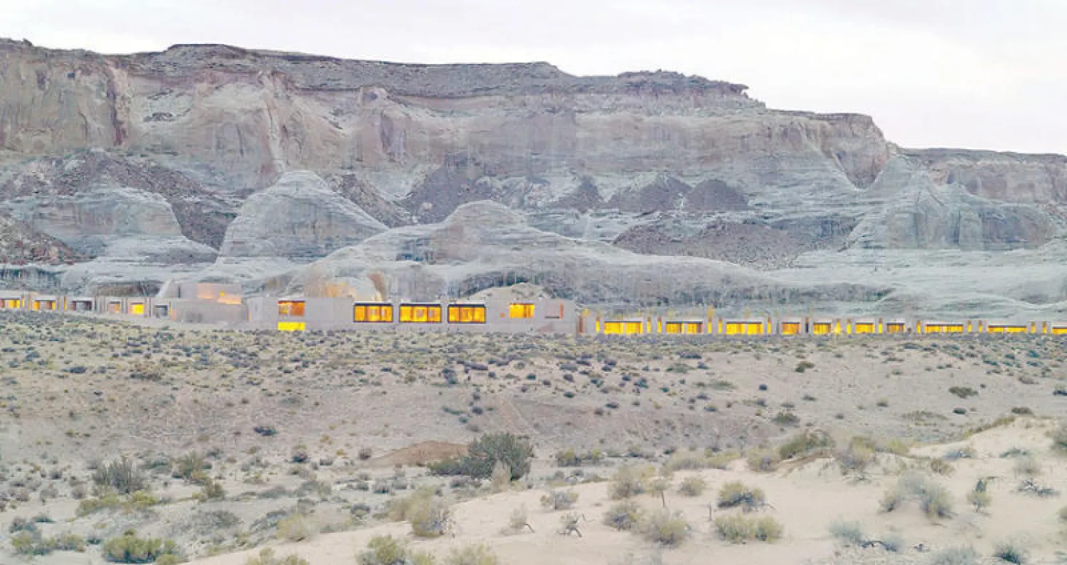 أحد جوانب المنتجع