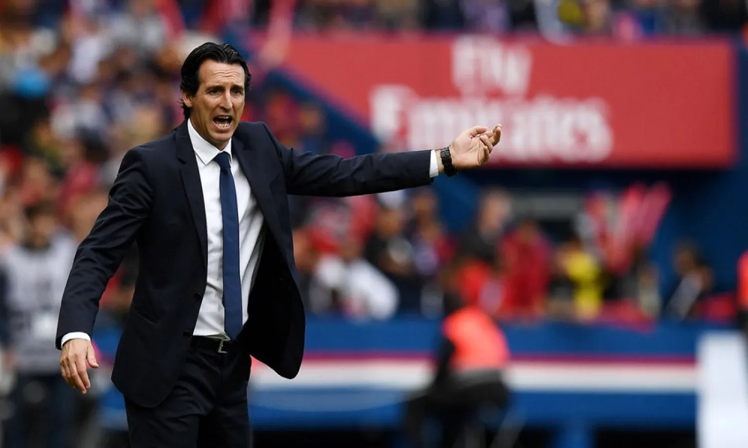 Paris Saint-Germain manager Unai Emery. (AFP)