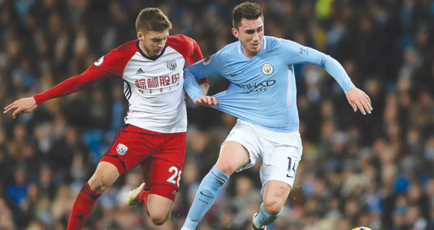 شارك لابورت للمرة الأولى مع سيتي أمام ويست بروميتش ألبيون