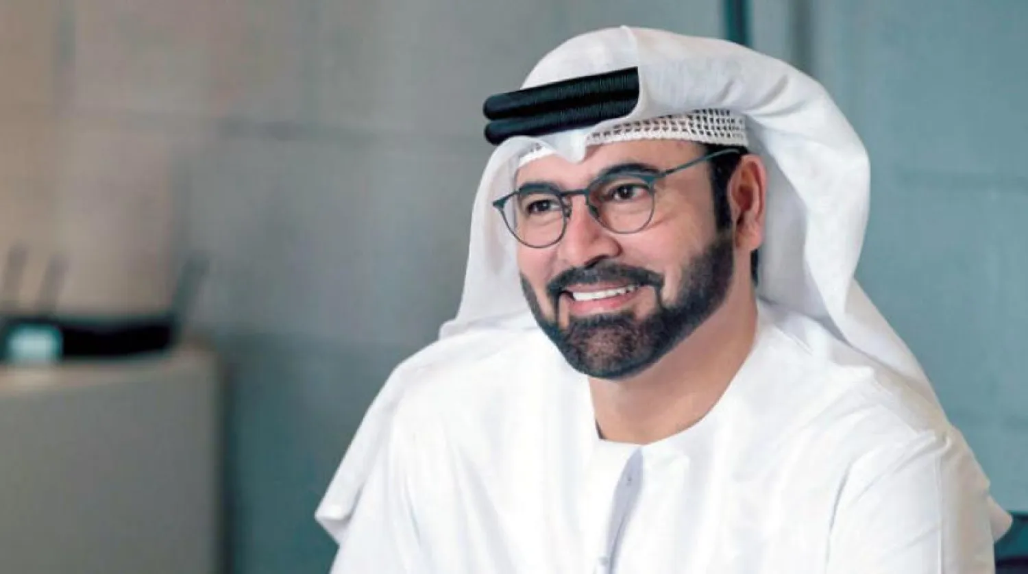 UAE Minister of Cabinet Affairs and the Future Mohammed bin Abdullah al-Gergawi. Asharq Al-Awsat