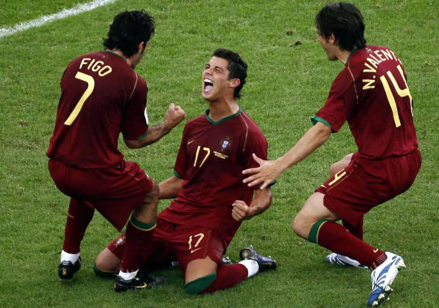 Cristiano Ronaldo, Luís Figo and Nuno Valente all passed through the Sporting academy. (AFP)