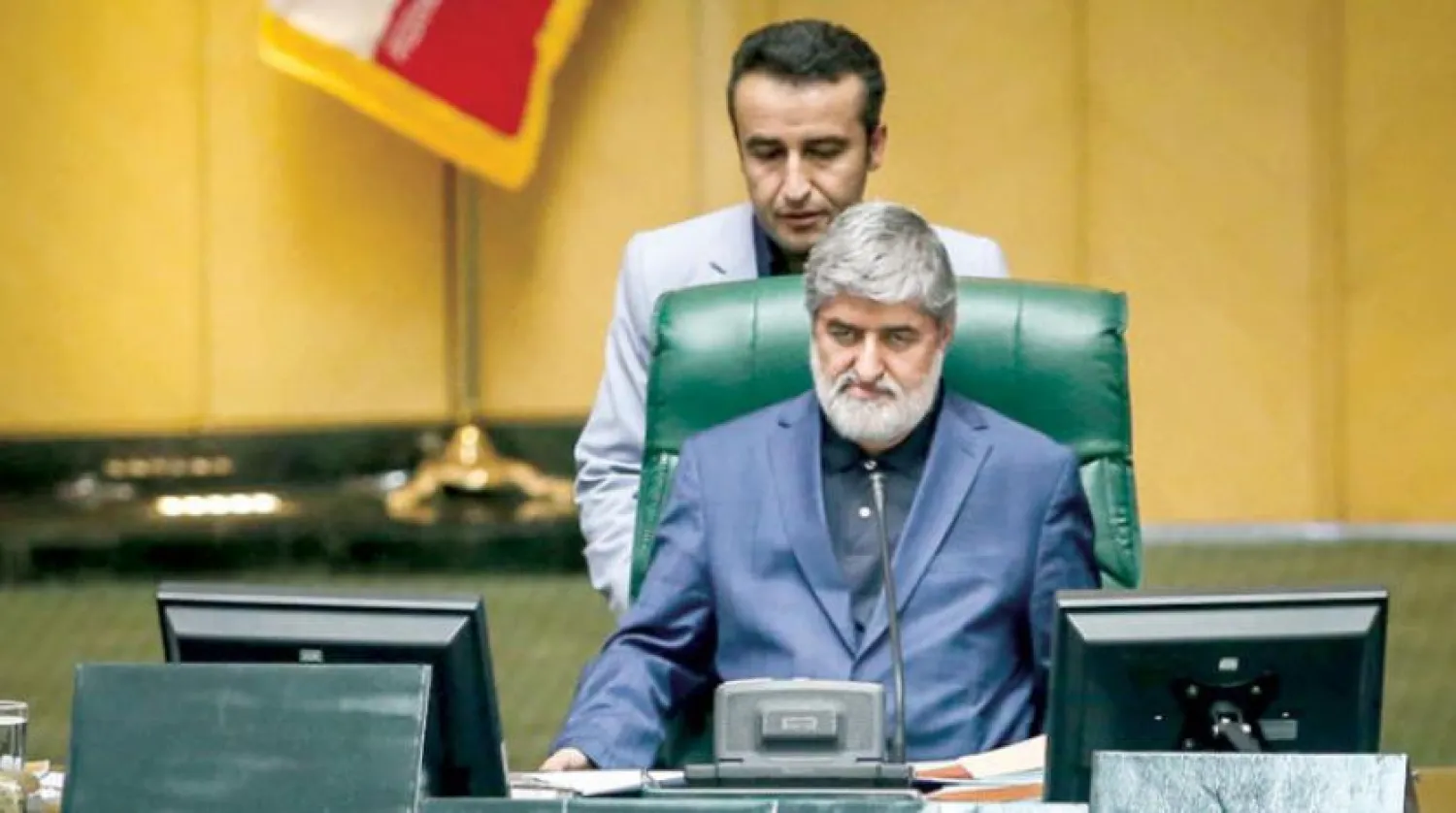 Deputy Speaker of Parliament Ali Motahri presides over a parliamentary session last week (Mehr News Agency)