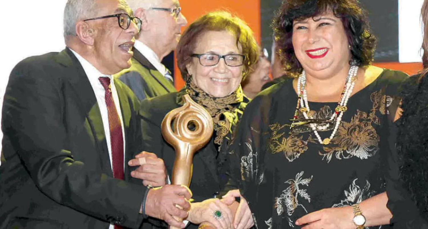 حفل افتتاح مهرجان أسوان وتكريم المناضلة الجزائرية جميلة بوحيرد