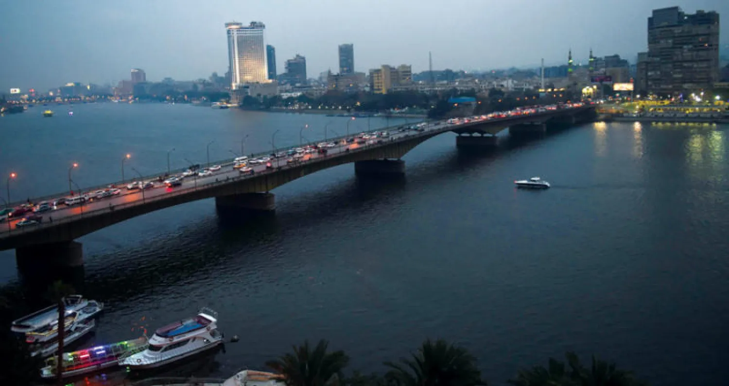 نهر النيل يمر بوسط القاهرة (أ.ف.ب)