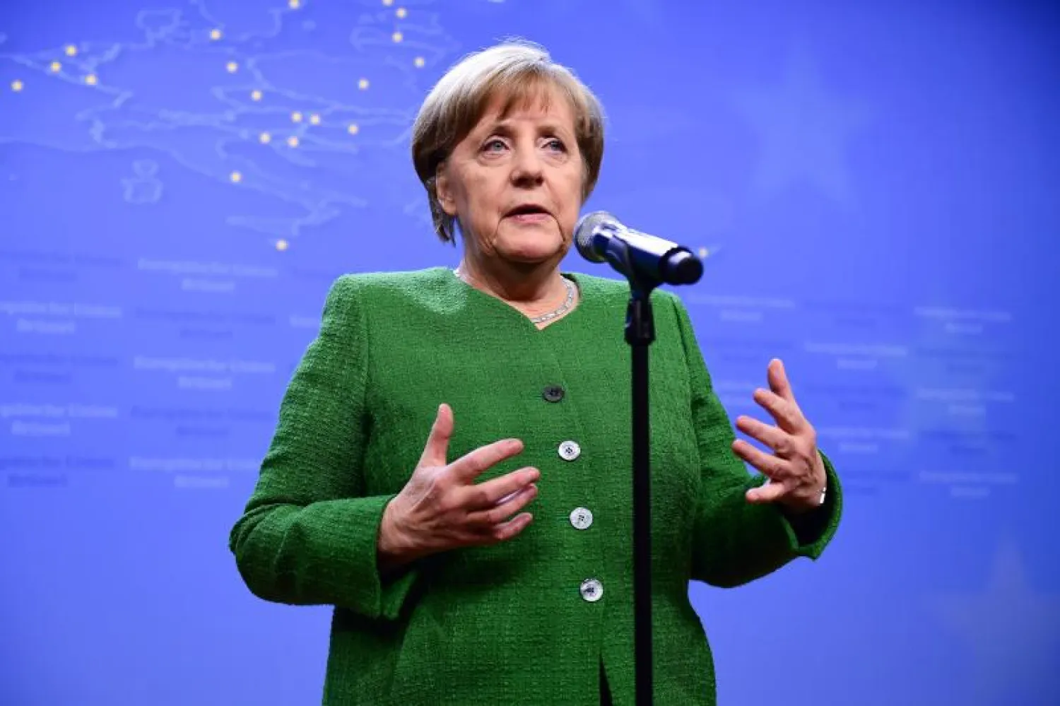 المستشارة الألمانية أنجيلا ميركل (أ.ف.ب)