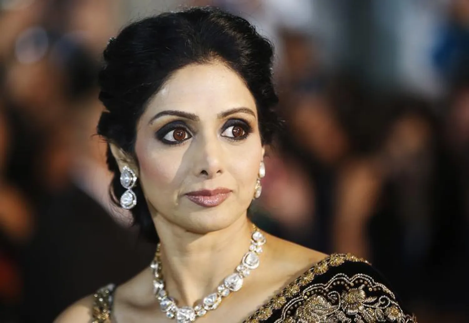 FILE PHOTO: Actress Sridevi Kapoor arrives for the gala presentation of "English Vinglish" at the 37th Toronto International Film Festival, September 14, 2012. REUTERS/Mark Blinch/File Photo
