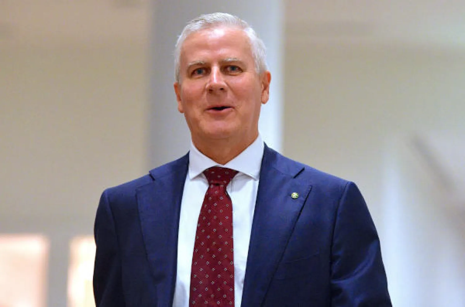 ماكورماك للصحافيين: أريد أن يتأكد الشعب أنهم سيجدون في شخصي مقاتلاً أمامي تحد كبير. (رويترز)