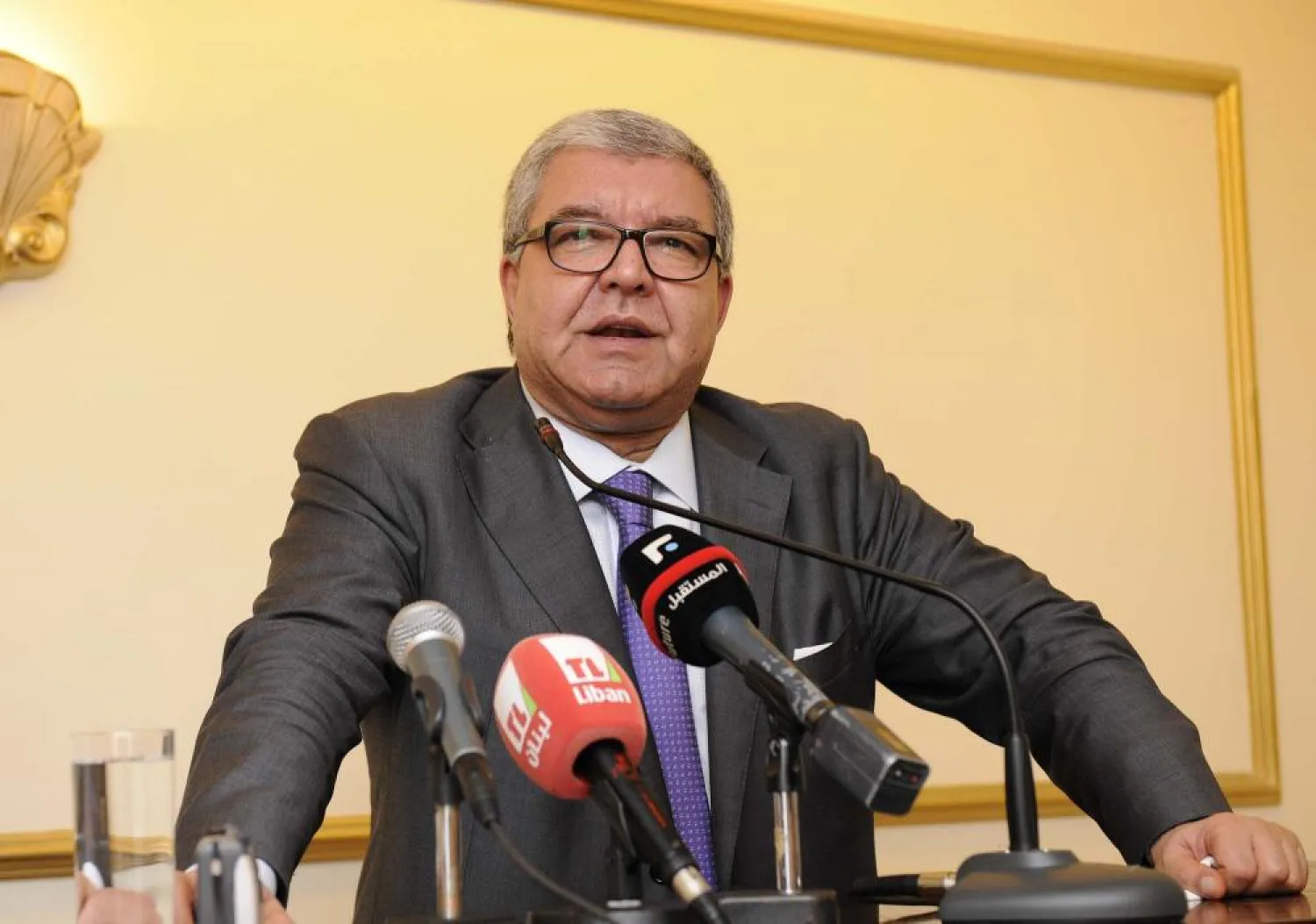 Lebanese Interior Minister Nouhad al-Mashnouq. (NNA)