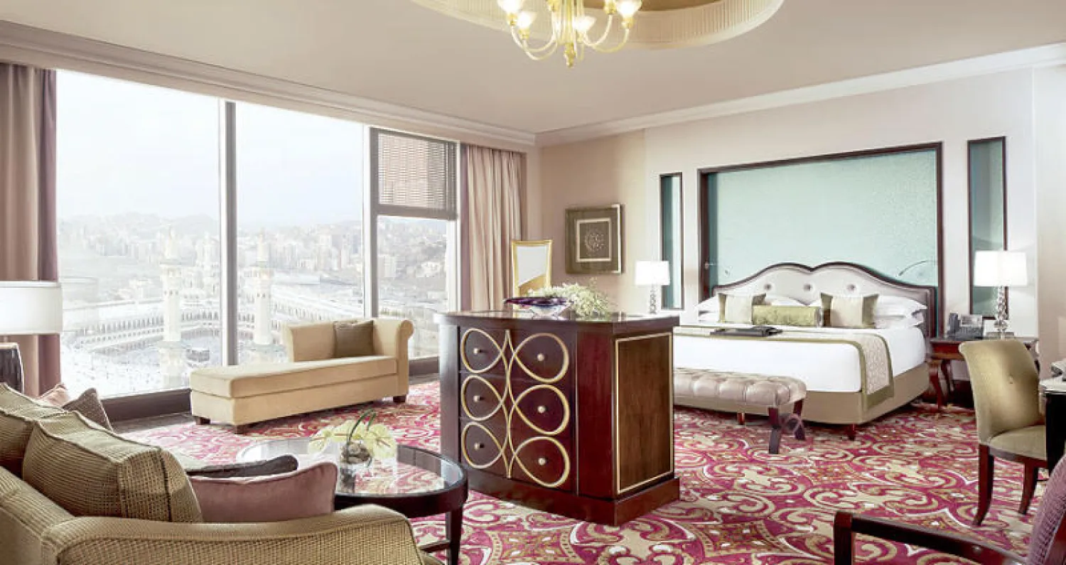 غرفة مطلة على الحرم