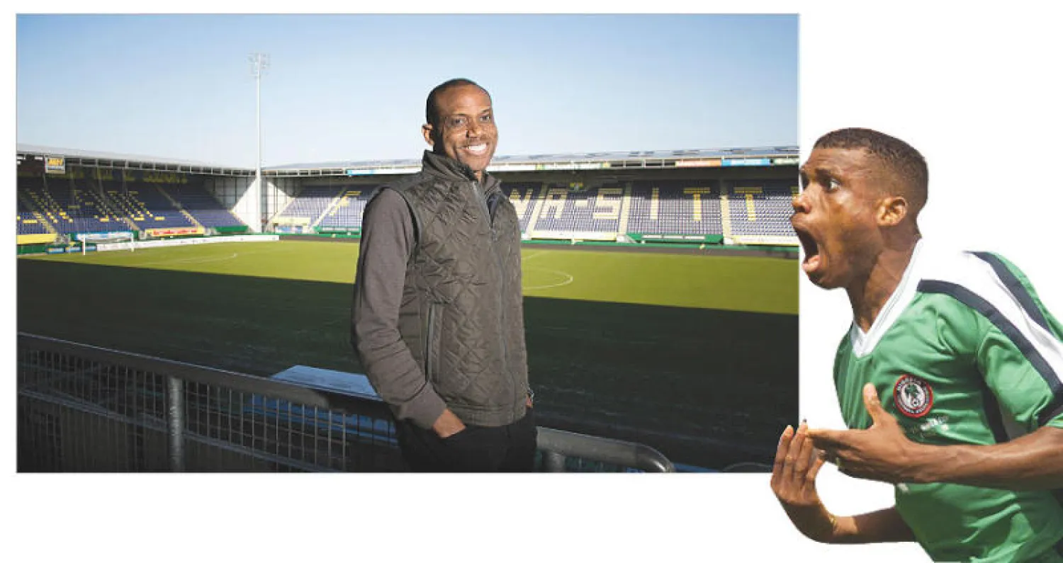 أوليسيه حصد الميدالية الذهبية مع منتخب نيجيريا في أولمبياد 1996 - أوليسيه في ملعب فريق فورتونا سيتارد الهولندي قبل فك ارتباطه والوصول للمحكمة