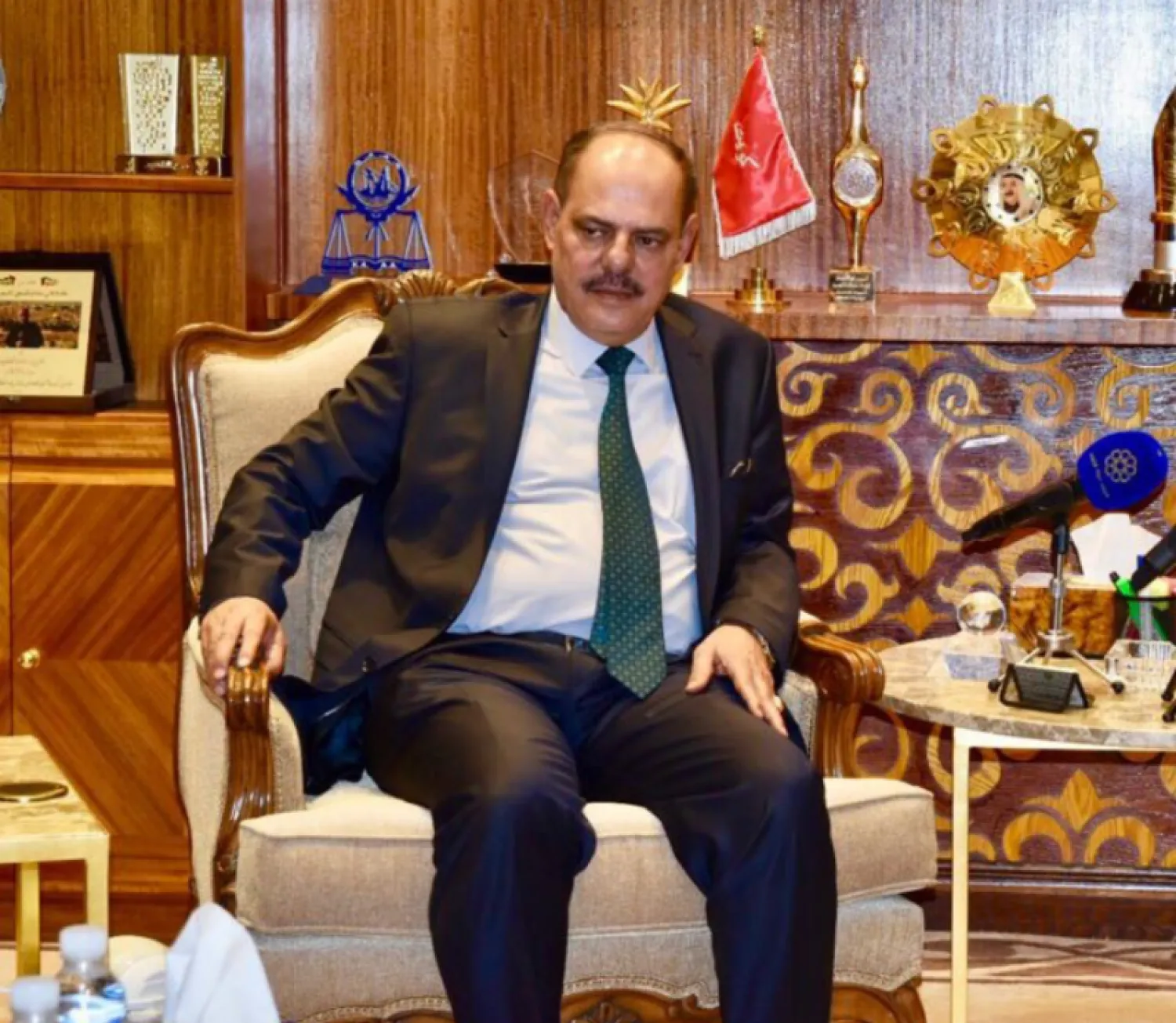 President of Iraqi Federation of Journalists Moaid Allami. KUNA
