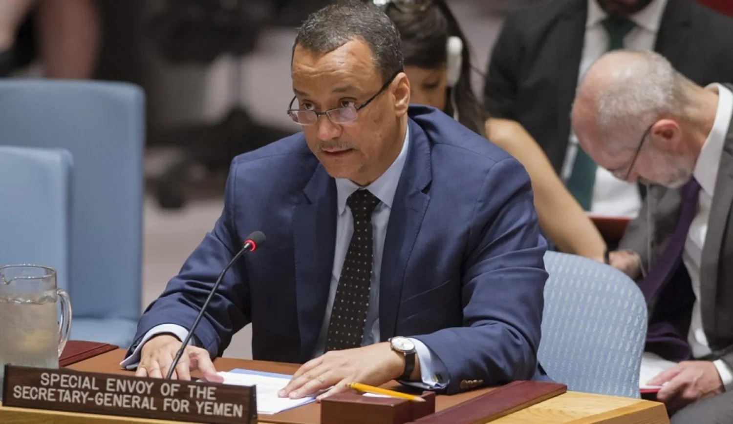 UN Special Envoy Ould Cheikh Ahmed (UN photo/ Rick Bajornas)