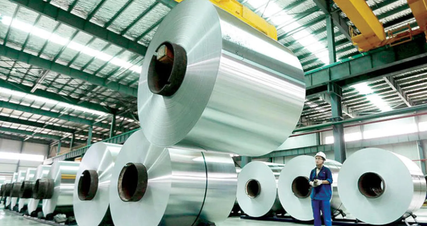 ألواح الألمنيوم الصينية أحدث بنود النزاع التجاري بين واشنطن وبكين (أ.ب)