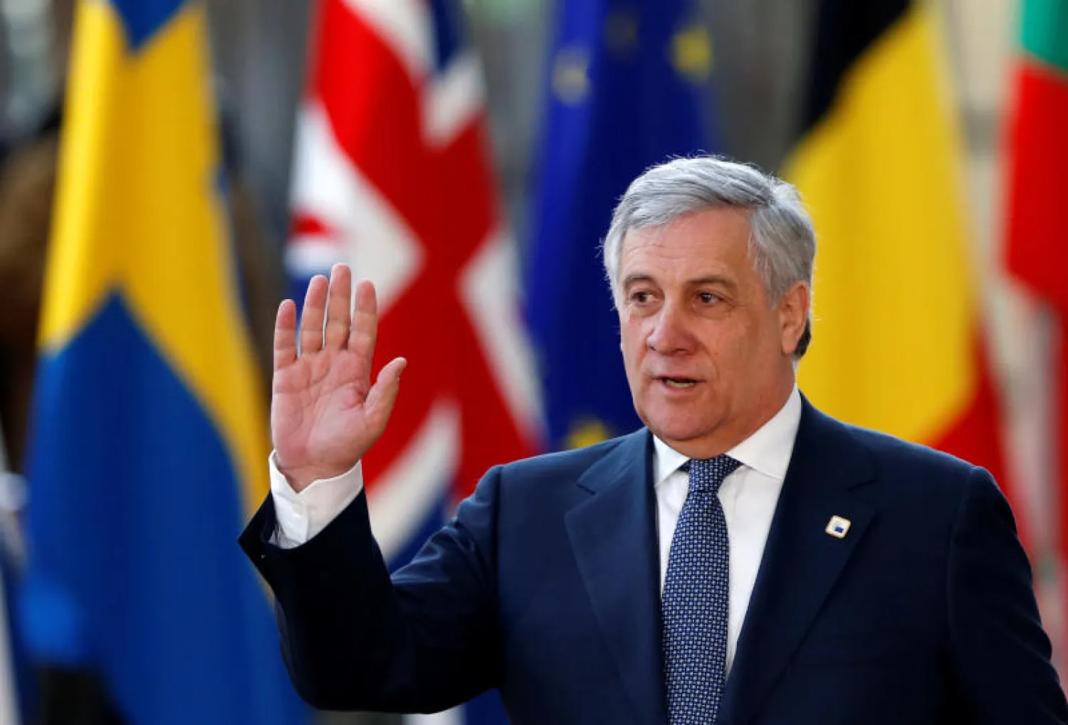 رئيس البرلمان الأوروبي أنطونيو تاجاني (رويترز)