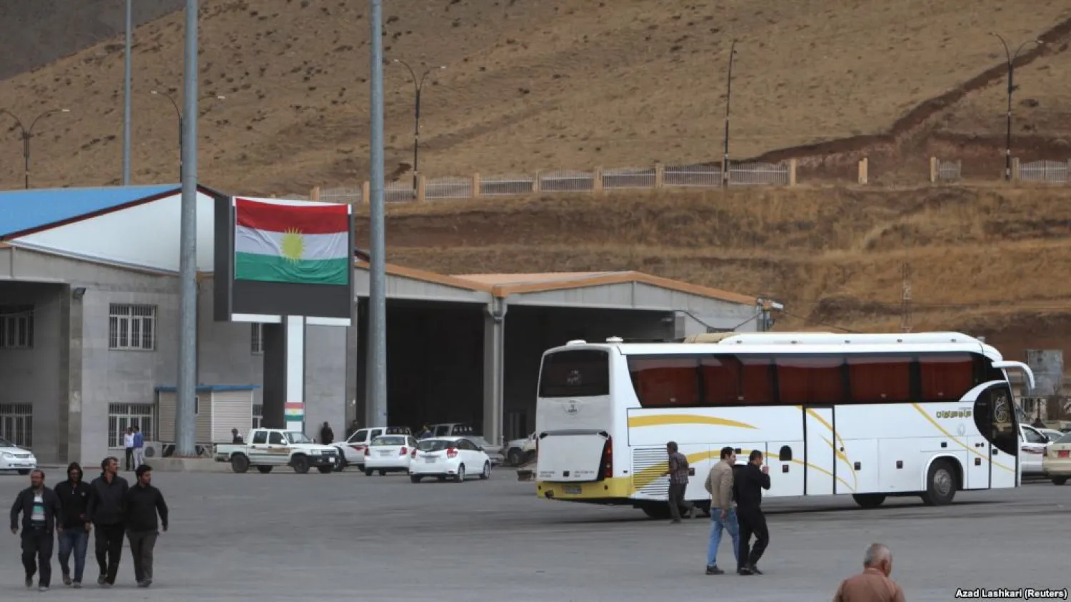 Haj Omran border crossing between Iran and Iraqi Kurdistan, October 3, 2017 (File Photo: Reuters)