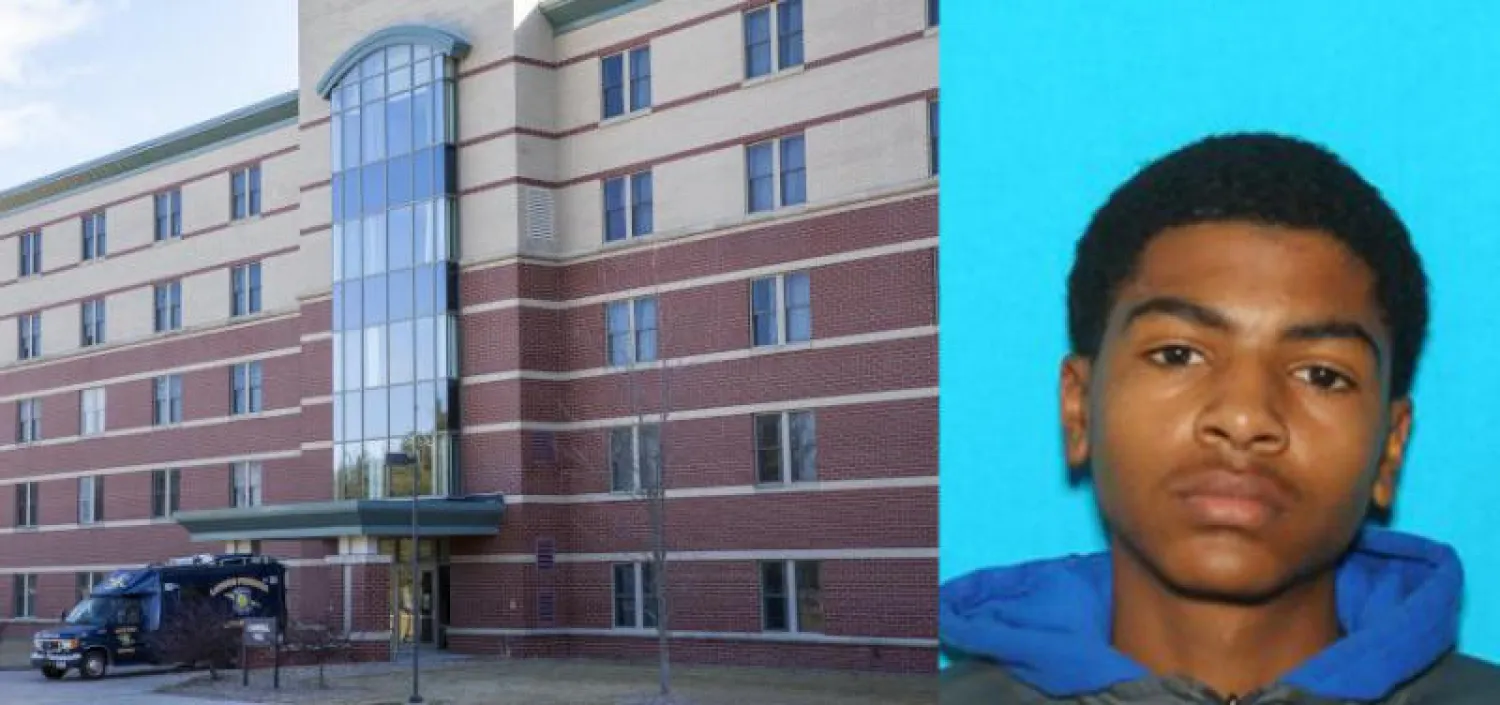 المشتبه به جيمس اريك دافيس جيه.آر الذي أطلق النار على والديه في جامعة سنترال ميشيغن (أ.ف.ب)