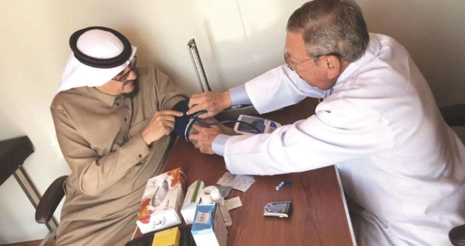 العيادة الطبية المتنقلة لجمعية تعاطف