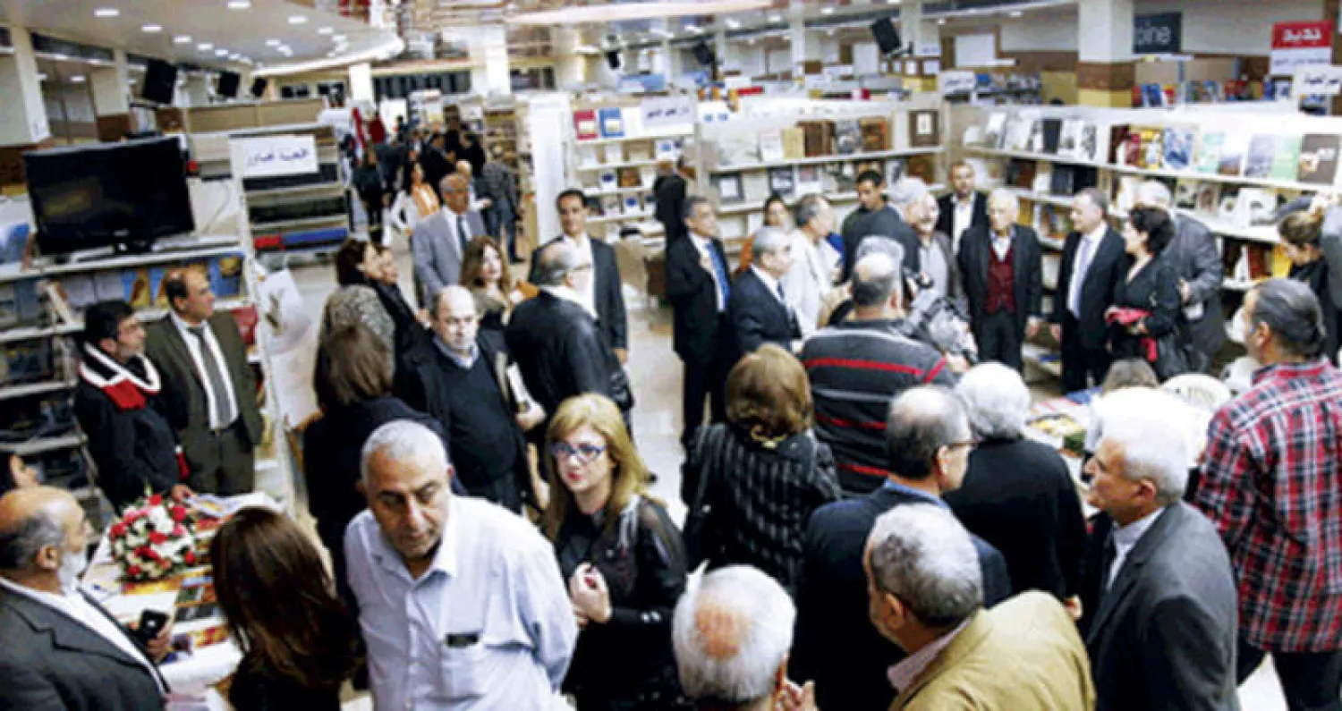 جانب من مهرجان الكتاب اللبناني («الشرق الأوسط»)