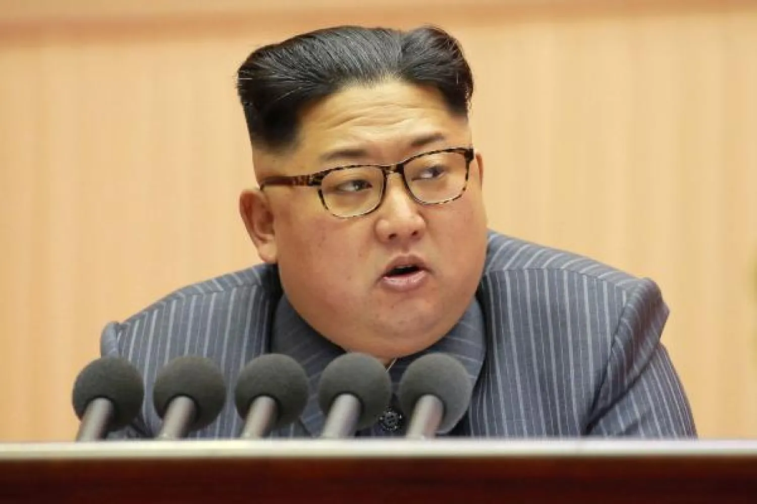 الزعيم الكوري الشمالي كيم جونغ اون. (ا.ف.ب)