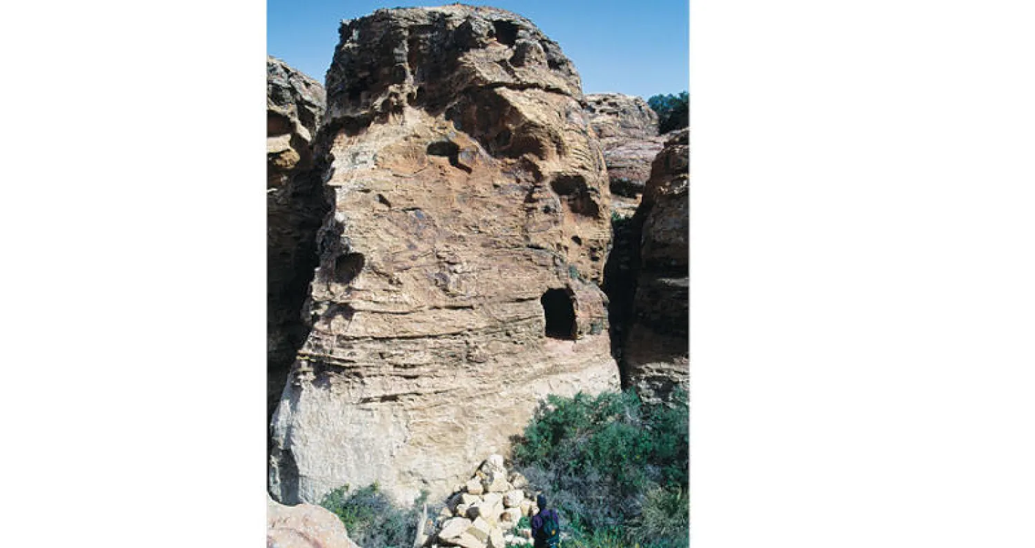 جانب من محمية ضانا الغنية بخام النحاس (غيتي)