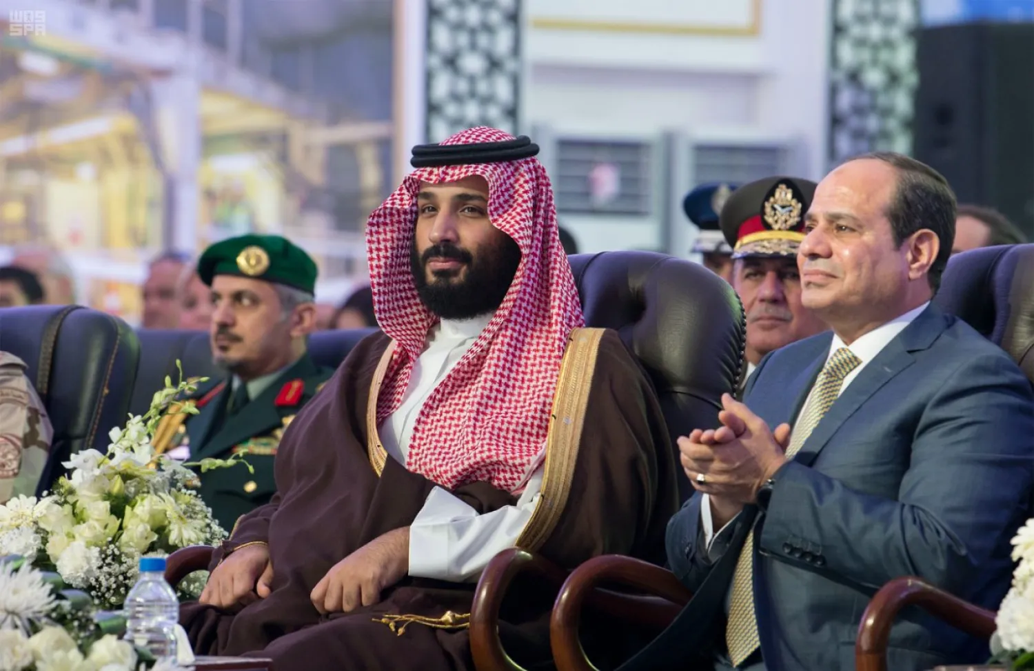 Saudi Crown Prince Mohammed bin Salman during his Egypt visit. (SPA)