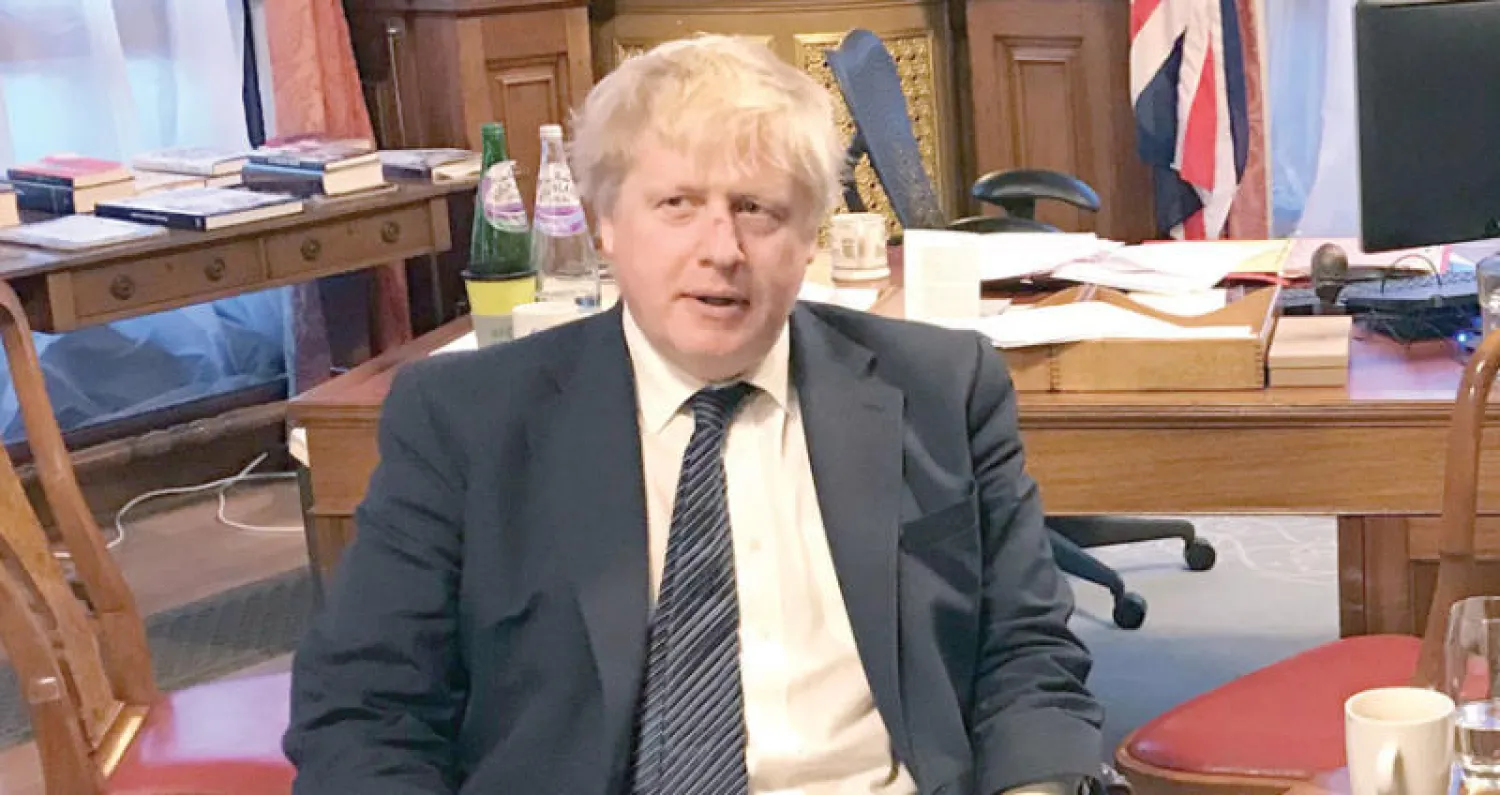 جونسون: شراكة استراتيجية مع الرياض وندعم الإصلاحات