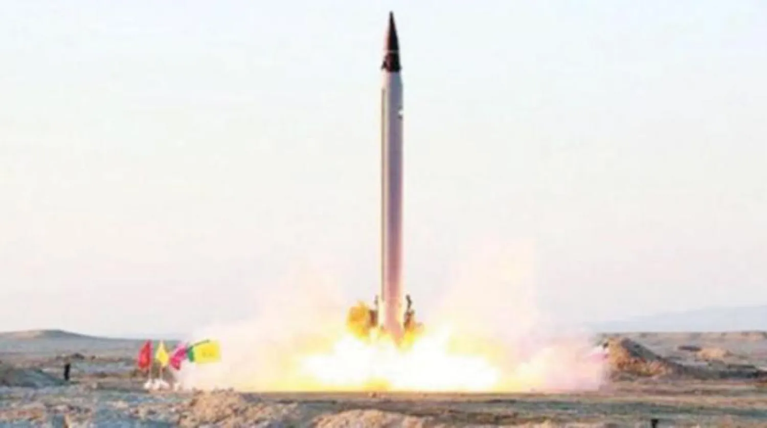 اختبار صاورخ باليستي إيراني - أرشيفية (رويترز)