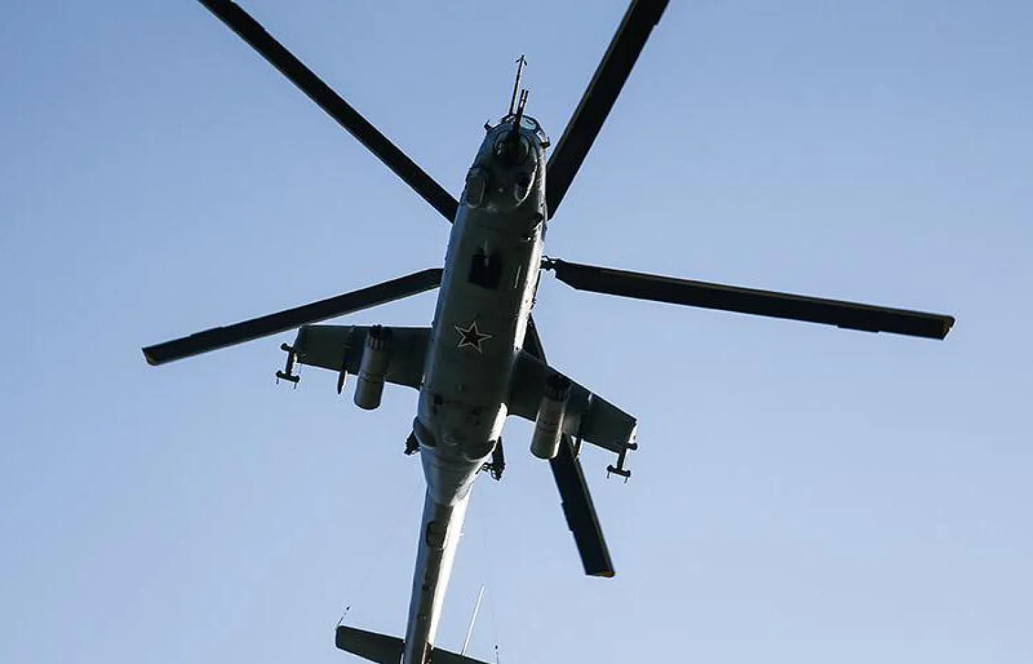 مروحية عسكرية روسية - أرشيفية (تاس)