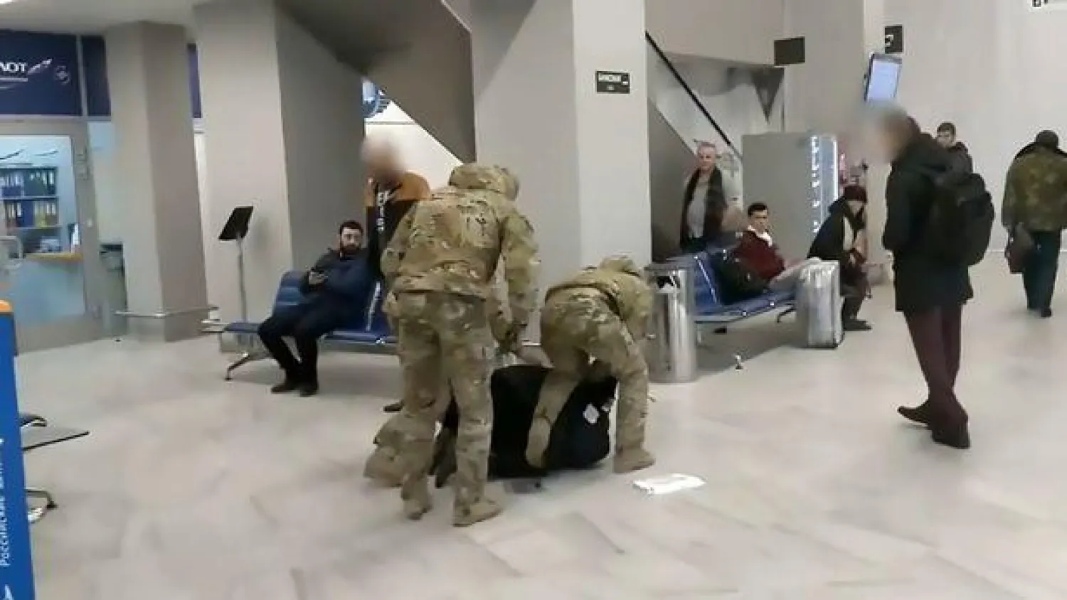 بالفيديو... لحظة اعتقال «داعشي» متهم بتفجير سان بطرسبرغ